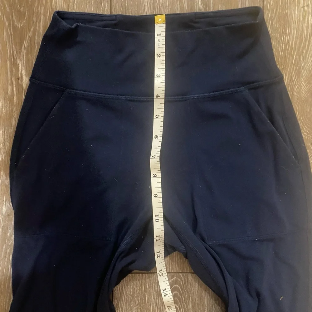 🧘‍♀️ Lululemon Align High Rise Jogger Style Leggings - XXS - Deep Navy - Picture 7 of 8